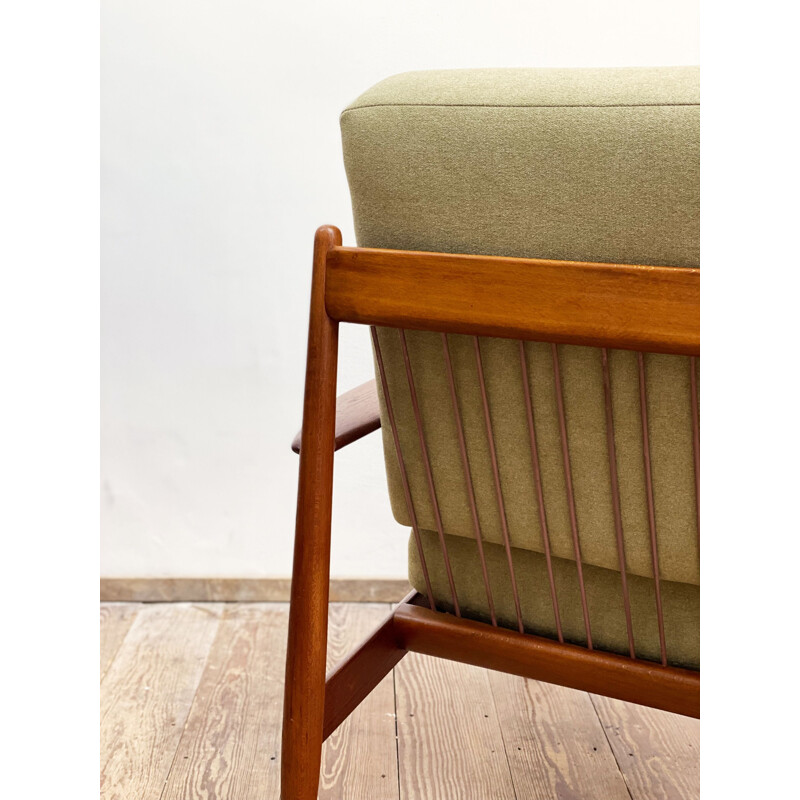 Mid century armchair by Grete Jalk for France and Daverkosen, Denmark 1950s