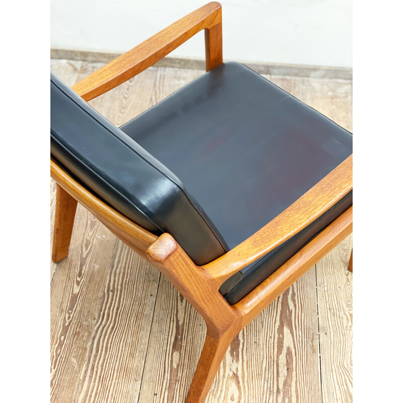 Vintage Deense fauteuil van Ole Wanscher voor Poul Jeppensens, 1960