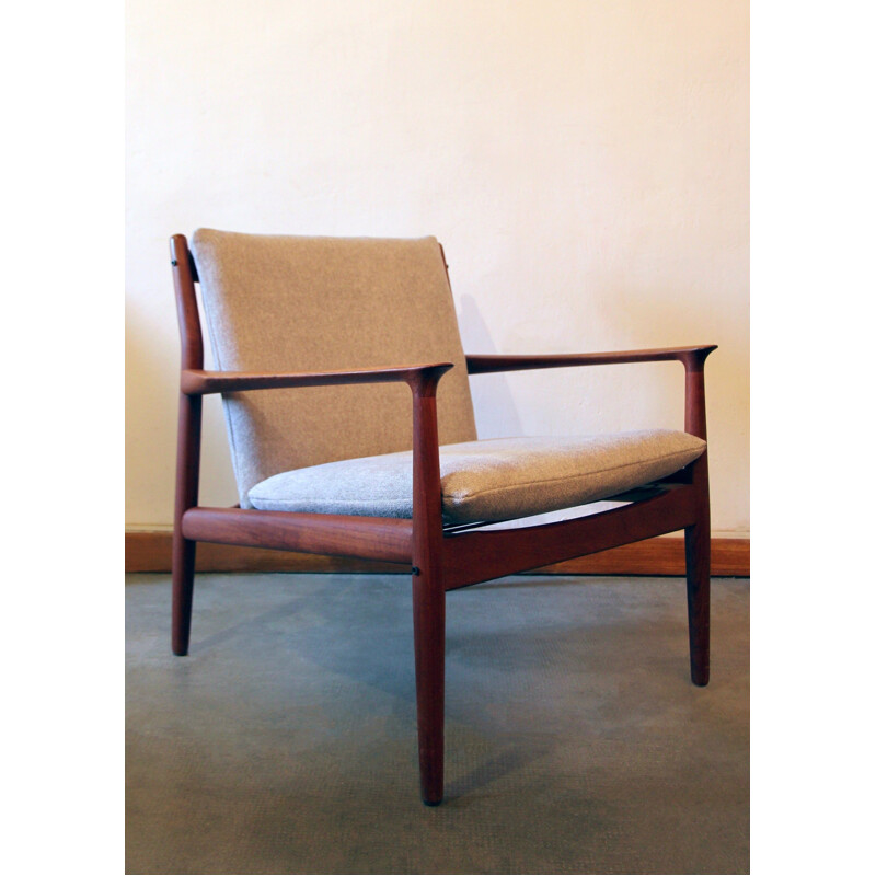 Vintage Gm5 armchair by Svend Age Eriksen for Glostrup Mobelfabrik, 1963