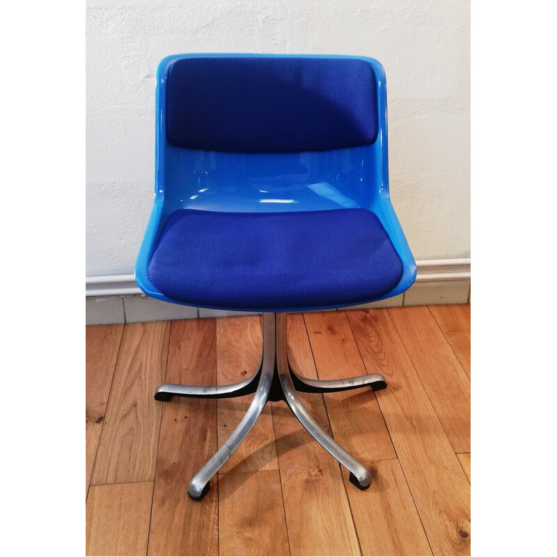 Silla de oficina vintage de Osvaldo Borsani para Techno