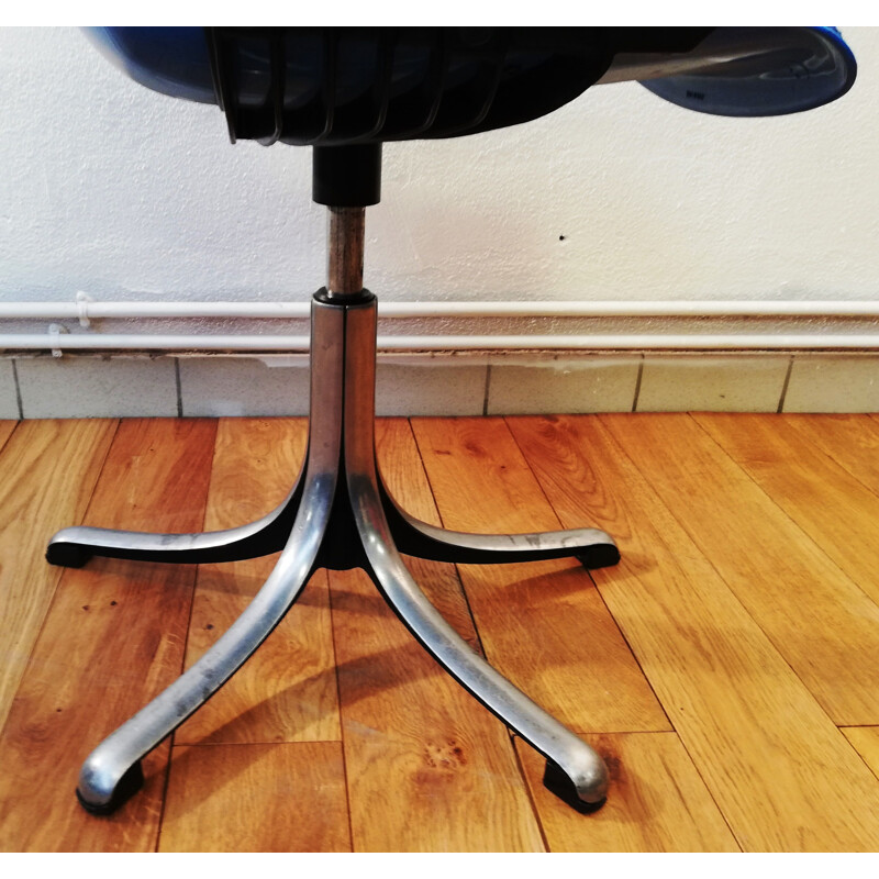 Chaise de bureau vintage par Osvaldo Borsani pour Techno
