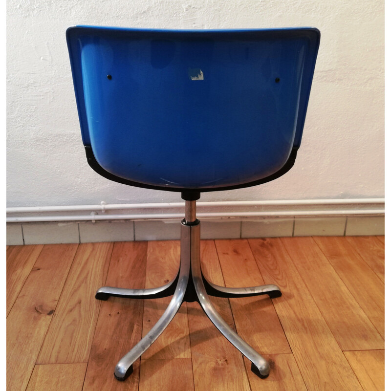 Vintage bureaustoel van Osvaldo Borsani voor Techno
