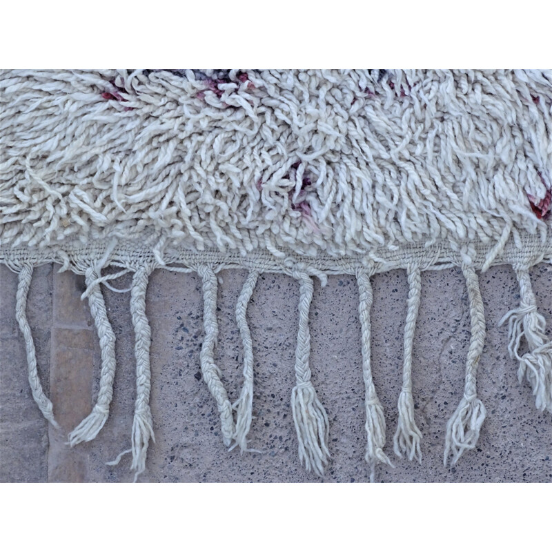 Vintage Berber rug Beni ouarain