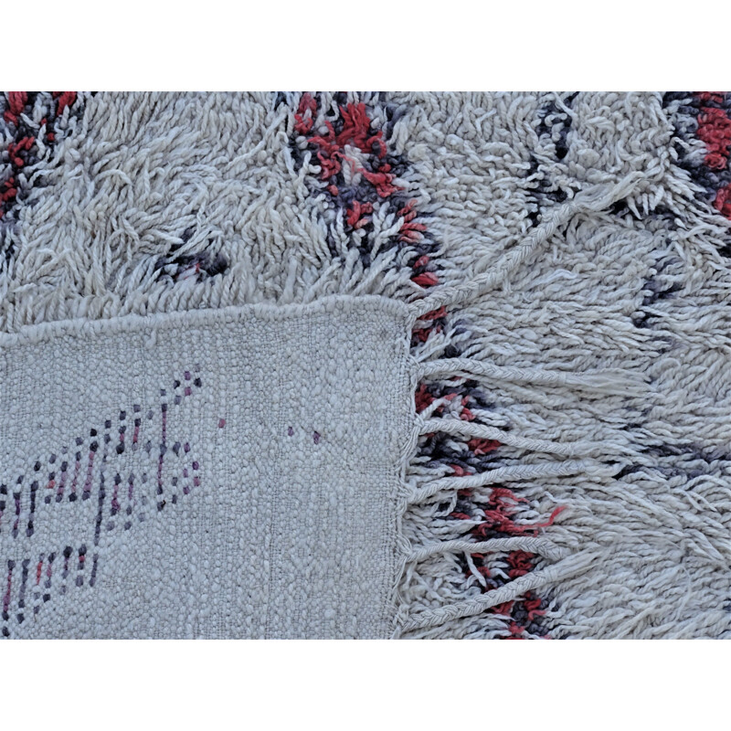 Vintage Berber rug Beni ouarain