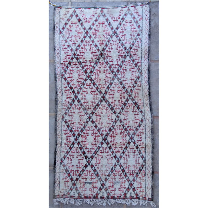 Vintage Berber tapijt Beni ouarain