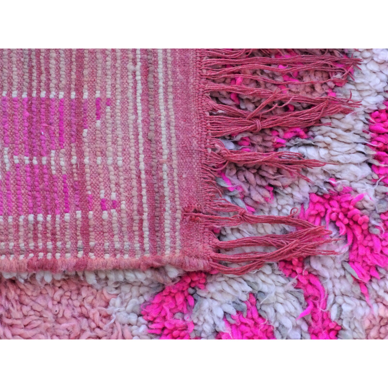 Vintage Berber rug Beni ouarain