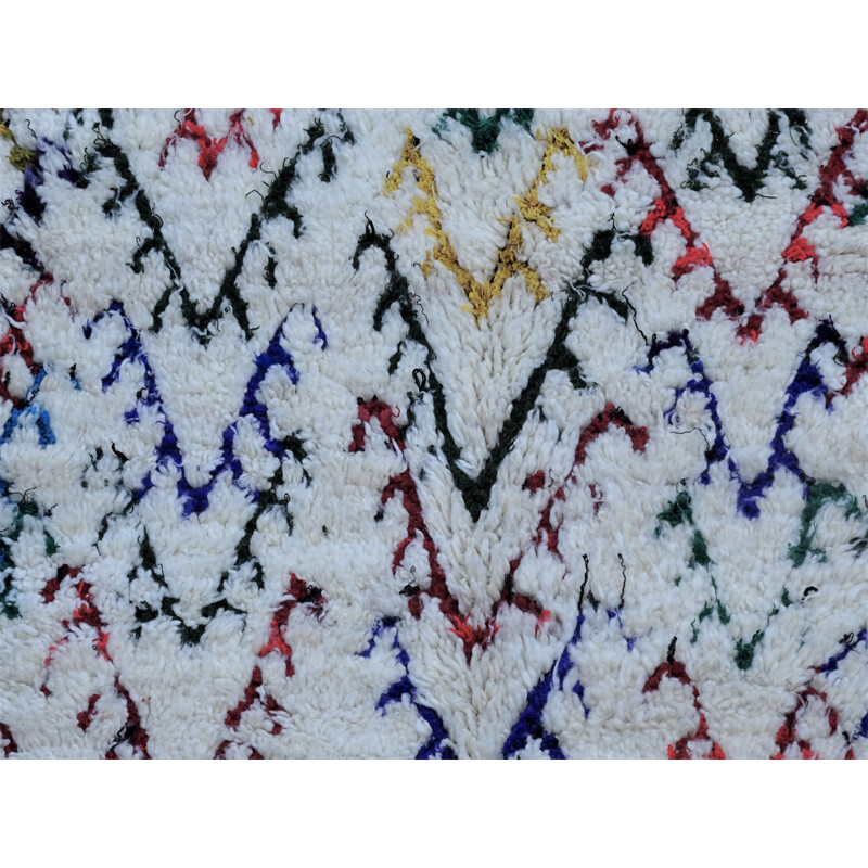 Vintage Berber rug Beni ouarain
