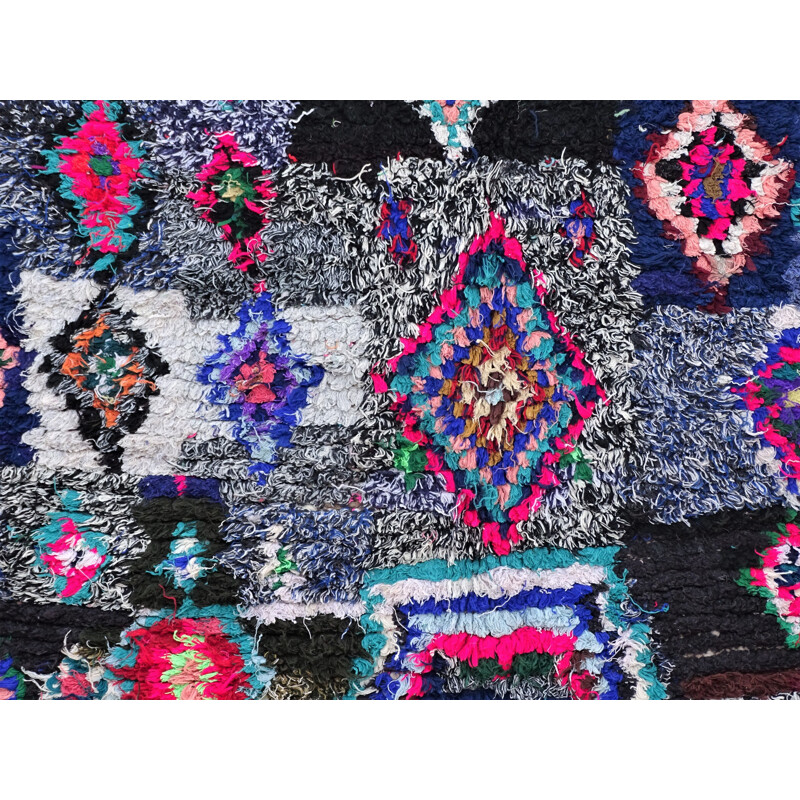 Boucherouite Vintage Berbere de tapete