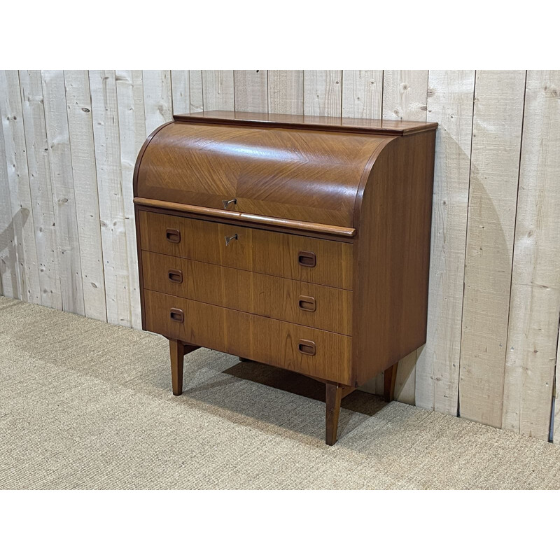 Vintage teak secretary, 1970