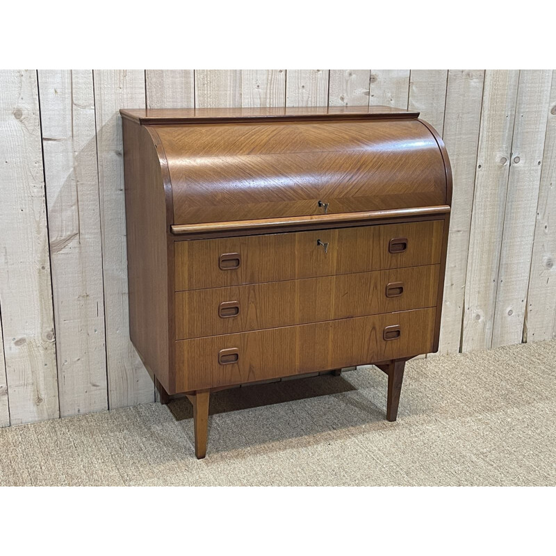 Vintage teak secretary, 1970