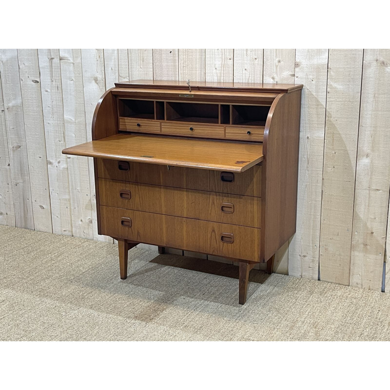 Vintage teak secretary, 1970