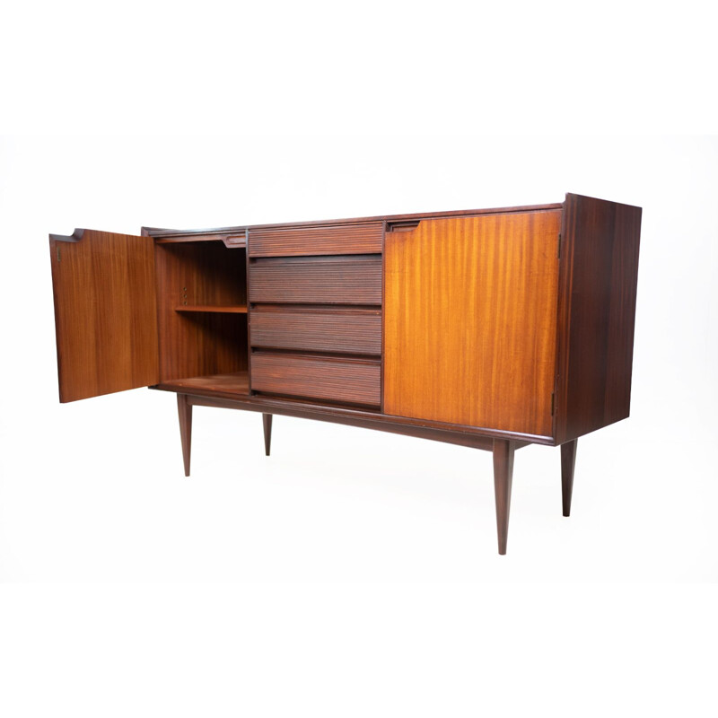 British vintage afromosia teak sideboard by Richard Hornby for Fyne Ladye