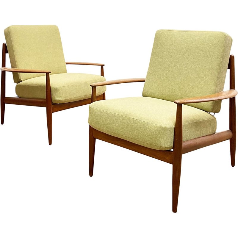 Mid century armchair by Grete Jalk for France and Daverkosen, Denmark 1950s