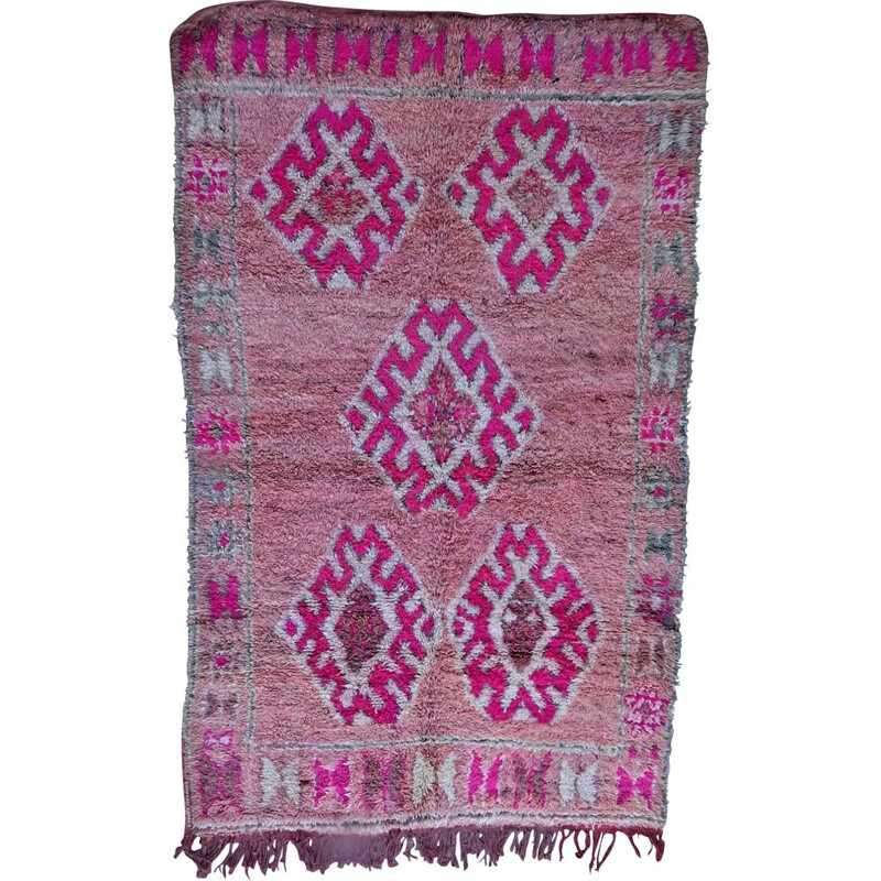 Vintage Berber tapijt Beni ouarain