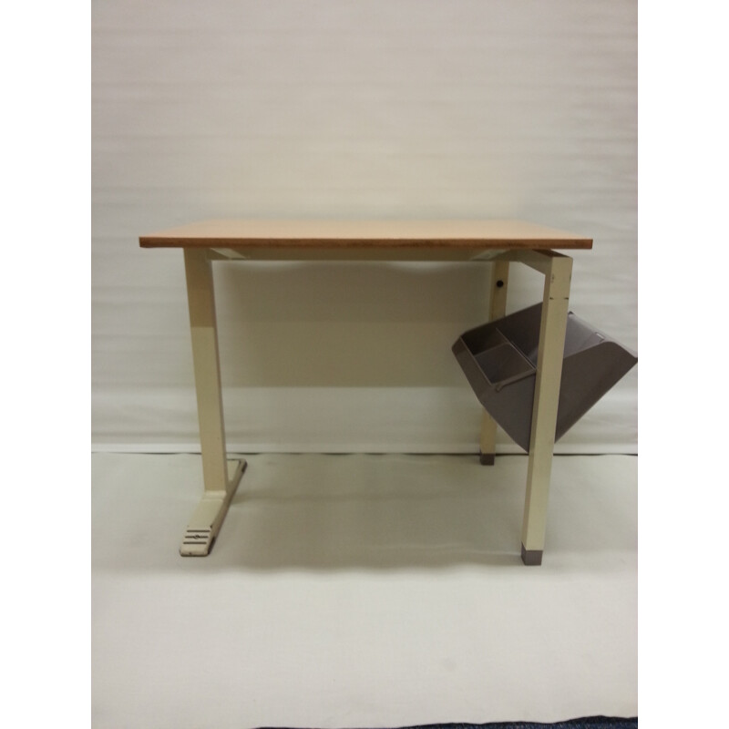 Marko Holland school desk in formica and iron - 1960s