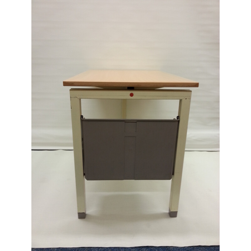 Marko Holland school desk in formica and iron - 1960s