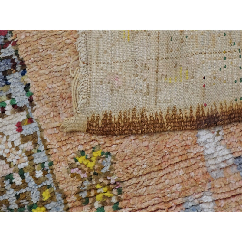 Vintage Berber rug Zemmour