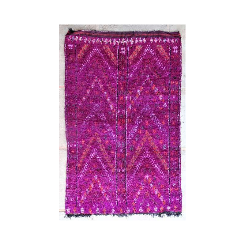 Vintage Berber rug Zayane