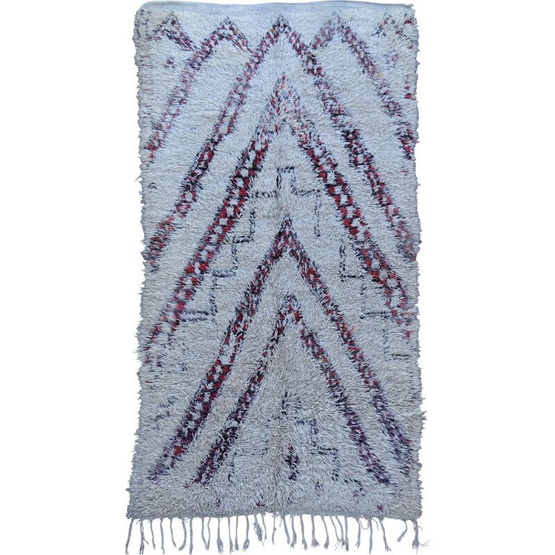 Vintage Berber rug Beni ouarain