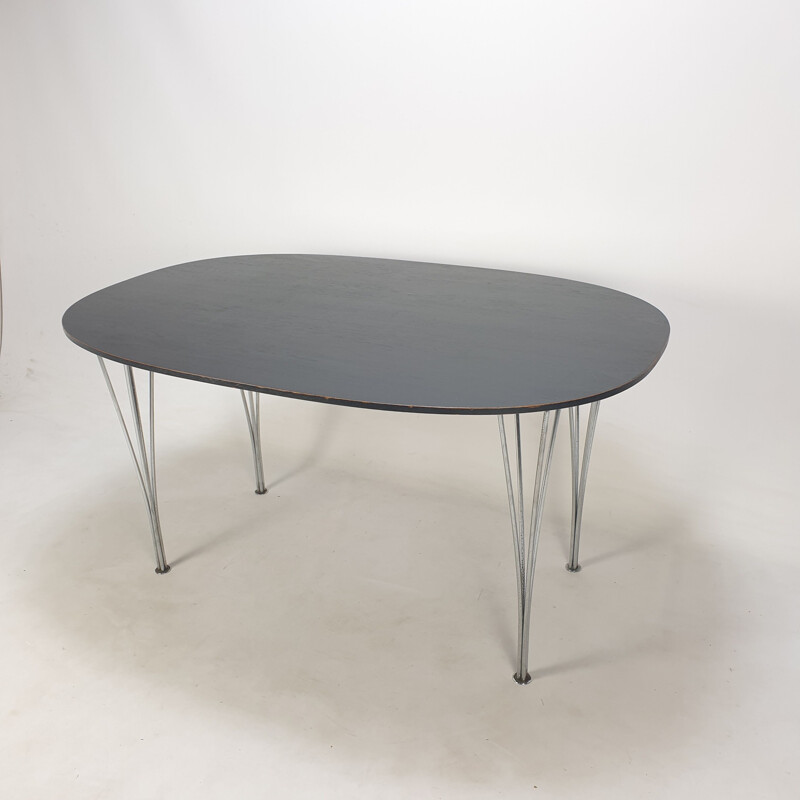 Vintage tafel van Arne Jacobsen en Mathsson voor Fritz Hansen, Denemarken 1992