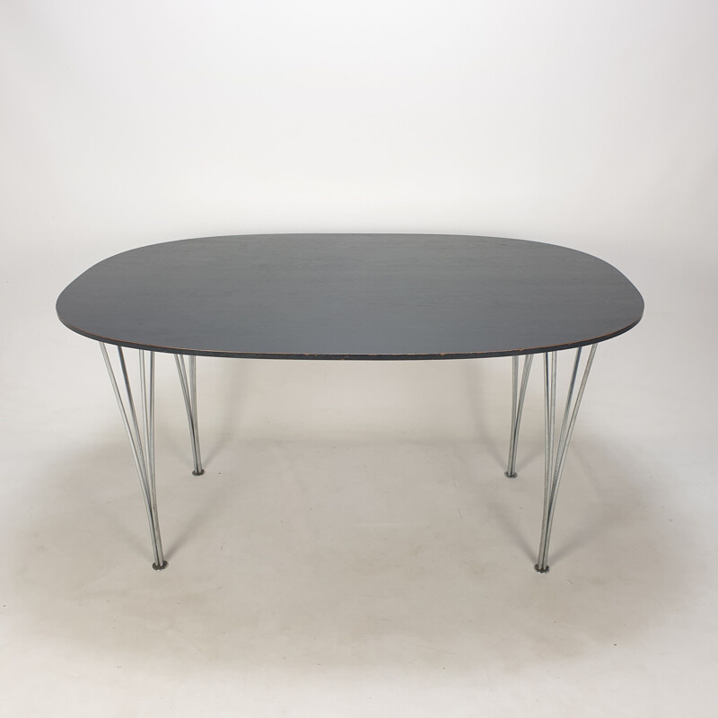 Vintage tafel van Arne Jacobsen en Mathsson voor Fritz Hansen, Denemarken 1992