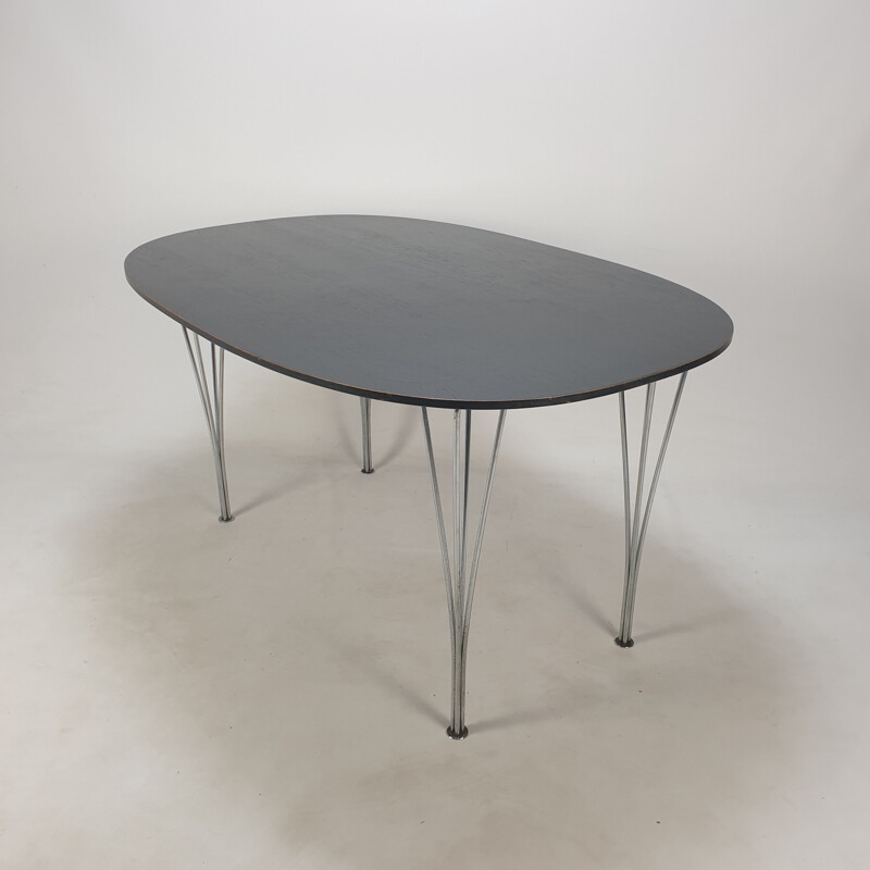 Vintage tafel van Arne Jacobsen en Mathsson voor Fritz Hansen, Denemarken 1992