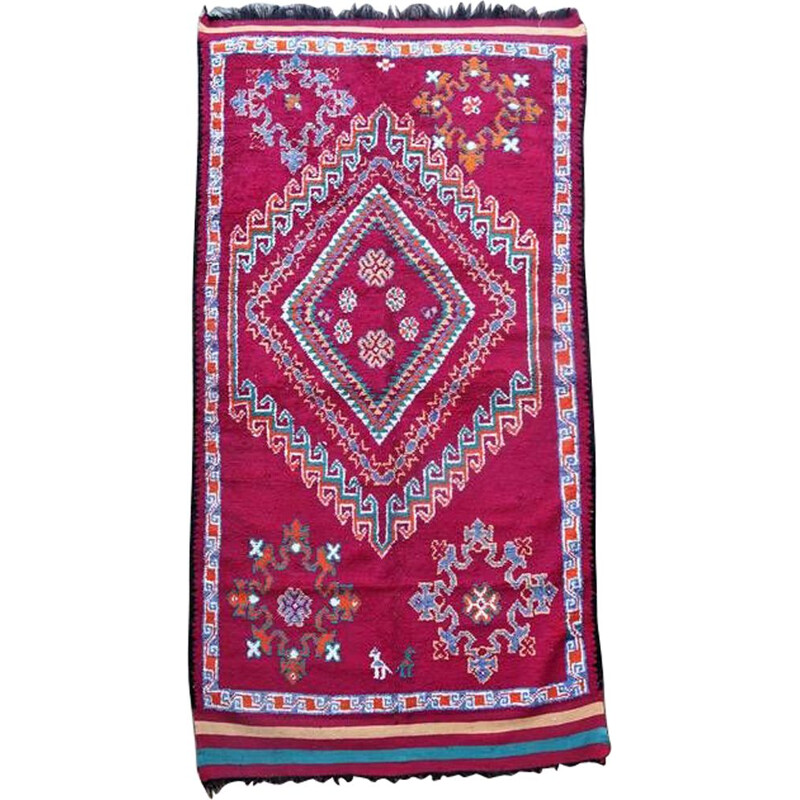 Azilal vintage berber tapijt