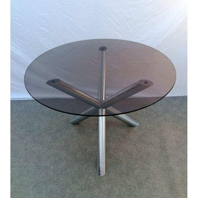 Table vintage tripode de Renato Zevi pour Roche Bobois, 1970