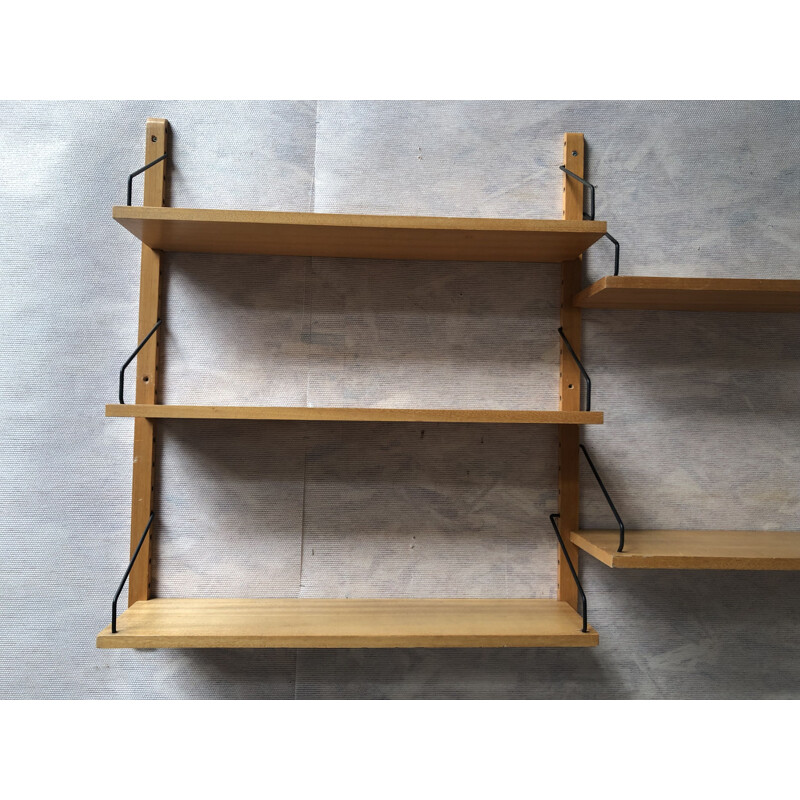 Vintage wall shelf by Poul Cadovius, Denmark 1960