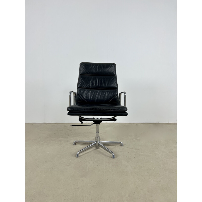 Vintage Soft Pad office chair by Charles & Ray Eames for Icf, 1970