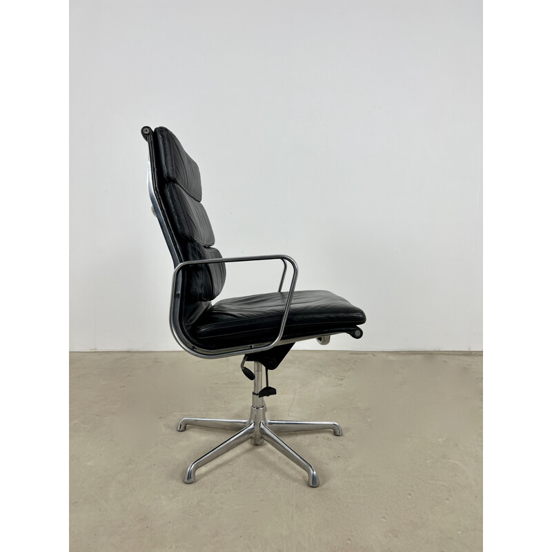 Vintage Soft Pad office chair by Charles & Ray Eames for Icf, 1970