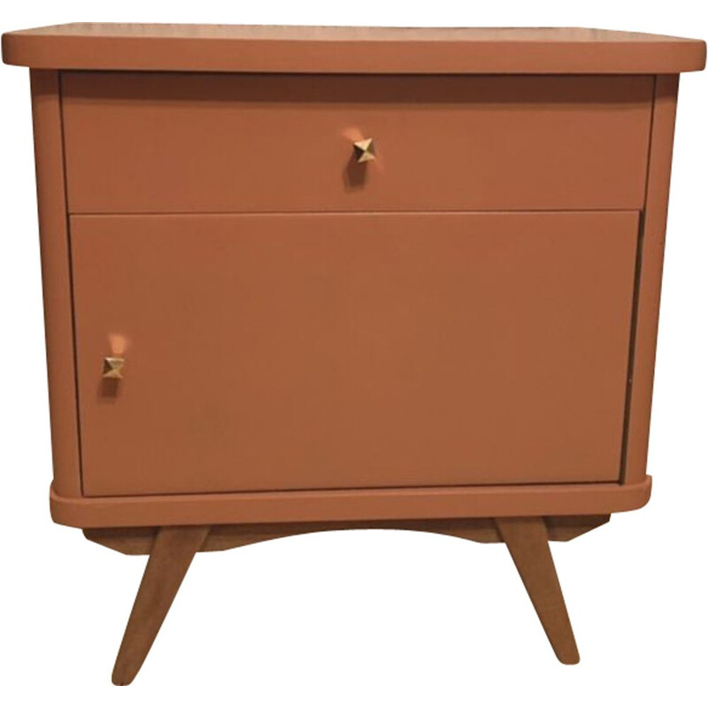 Vintage Terracotta  night stand, 1950-1960