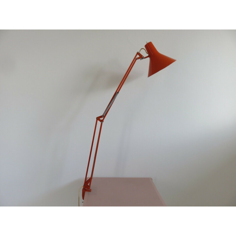 Luxo Scandinavian vintage lamp by Jacob Jacobsen, 1970