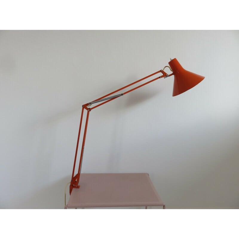 Luxo Scandinavian vintage lamp by Jacob Jacobsen, 1970