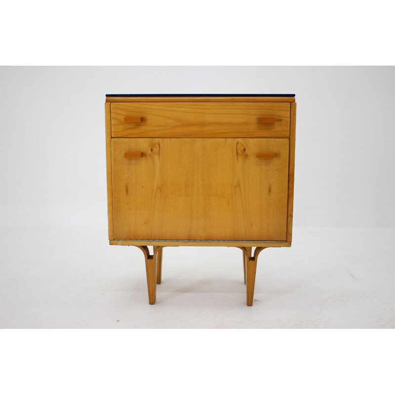 Vintage maple chest of drawer by Frantisek Mezulanik, Czechoslovakia 1960s