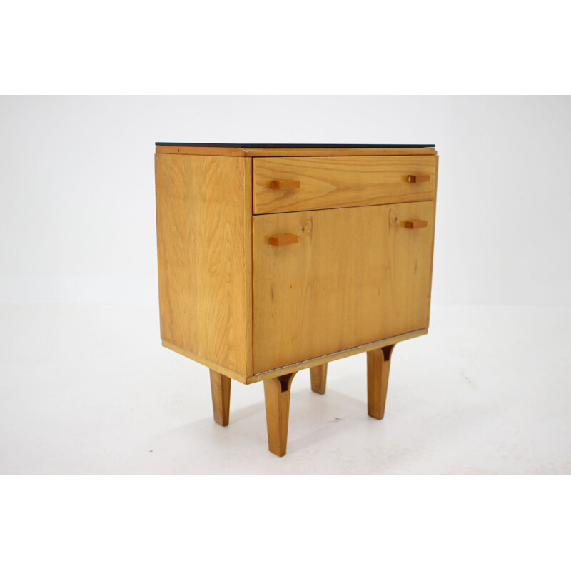 Vintage maple chest of drawer by Frantisek Mezulanik, Czechoslovakia 1960s