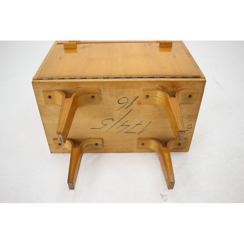 Vintage maple chest of drawer by Frantisek Mezulanik, Czechoslovakia 1960s
