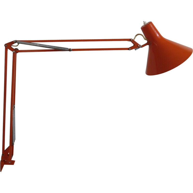 Lampe scandinave vintage Luxo de Jacob Jacobsen, 1970