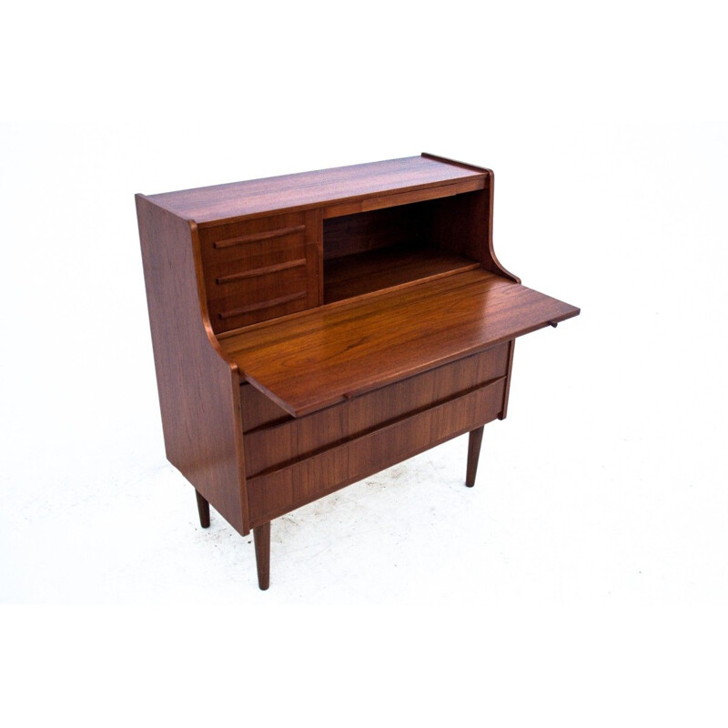 Scrivania vintage in teak, Danimarca 1960