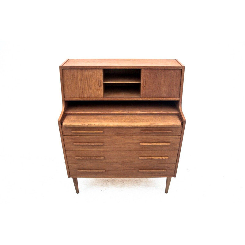 Teak vintage secretary, Denmark 1960s