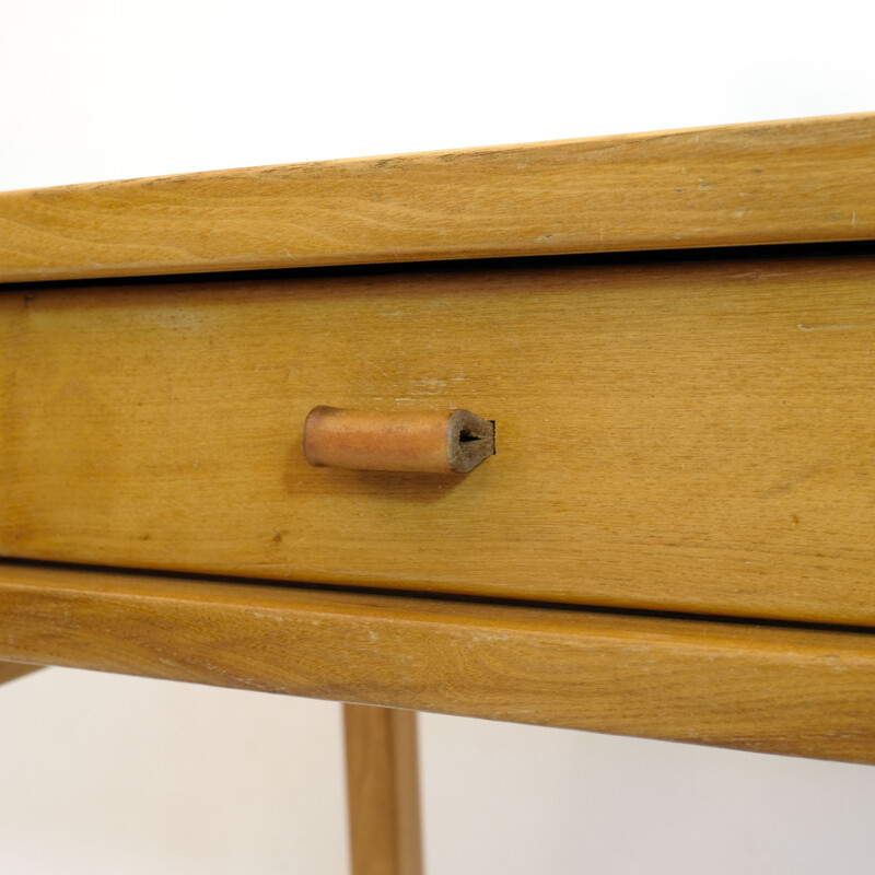 Vintage elmwood chest of drawers, 1970-1980