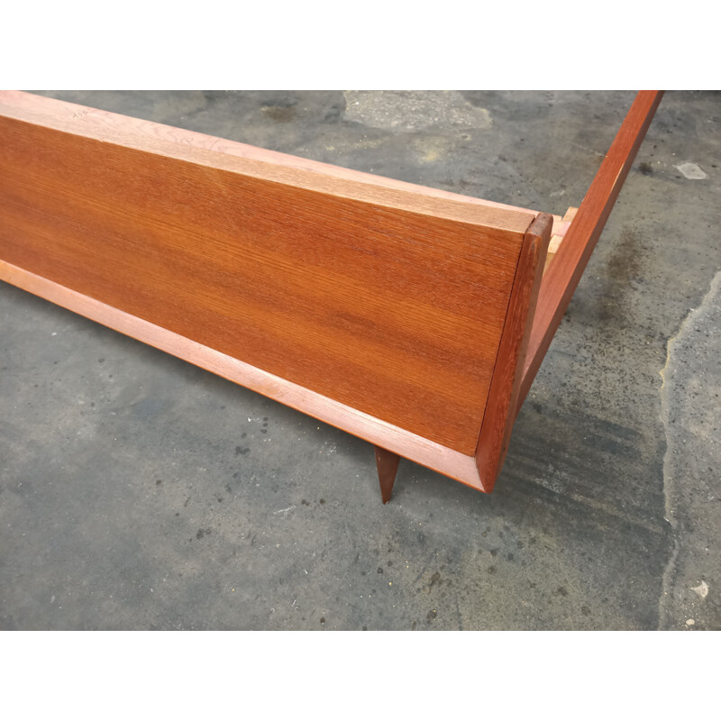 Scandinavian vintage teak bed