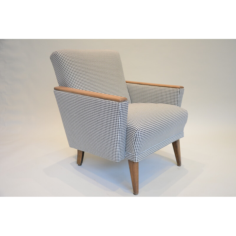 Mid-century armchair in oak - 1960s