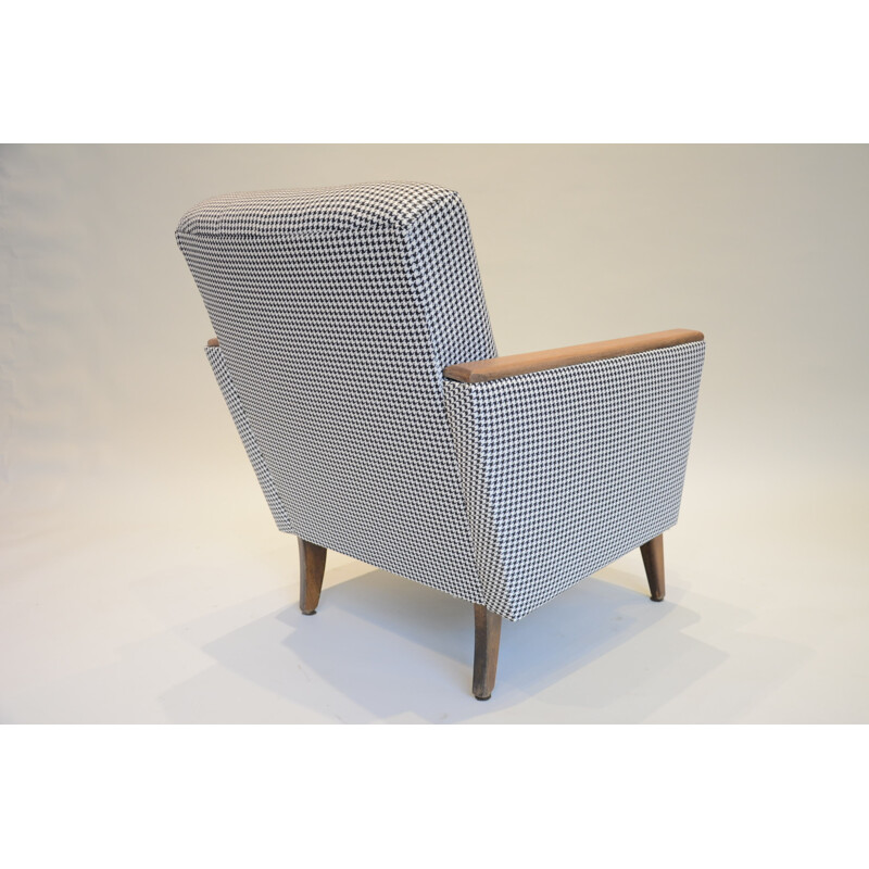 Mid-century armchair in oak - 1960s