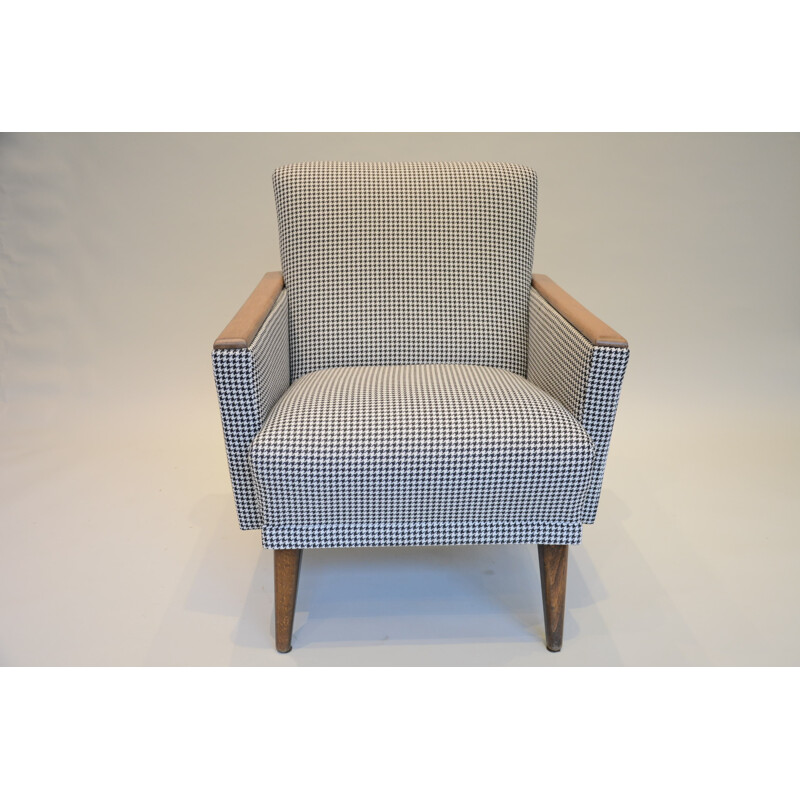 Fauteuil vintage en chêne - 1960