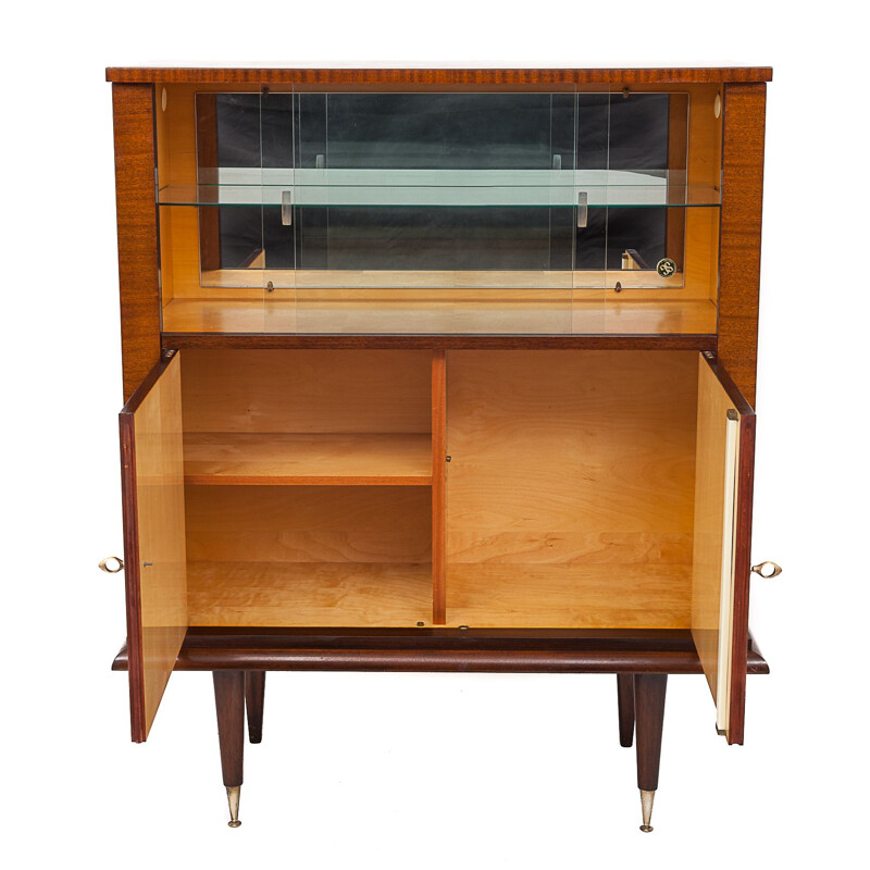 Vintage window display cabinet by M. Delahaye, 1960