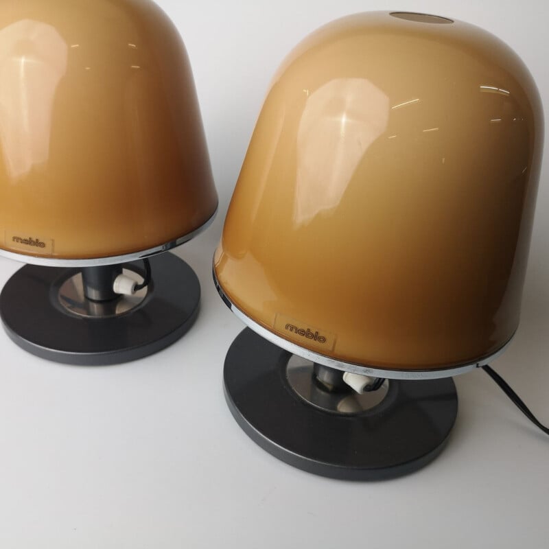 Vintage table lamp Kuala by Franco Bresciani for Meblo, Yugoslavia 1970