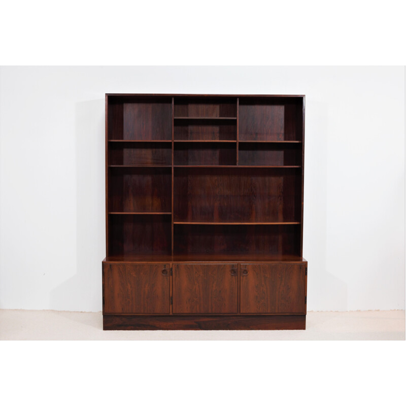 Vintage rosewood bookcase by Svend Ellekjaer