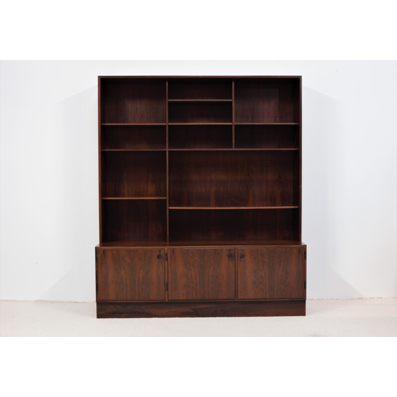 Vintage rosewood bookcase by Svend Ellekjaer