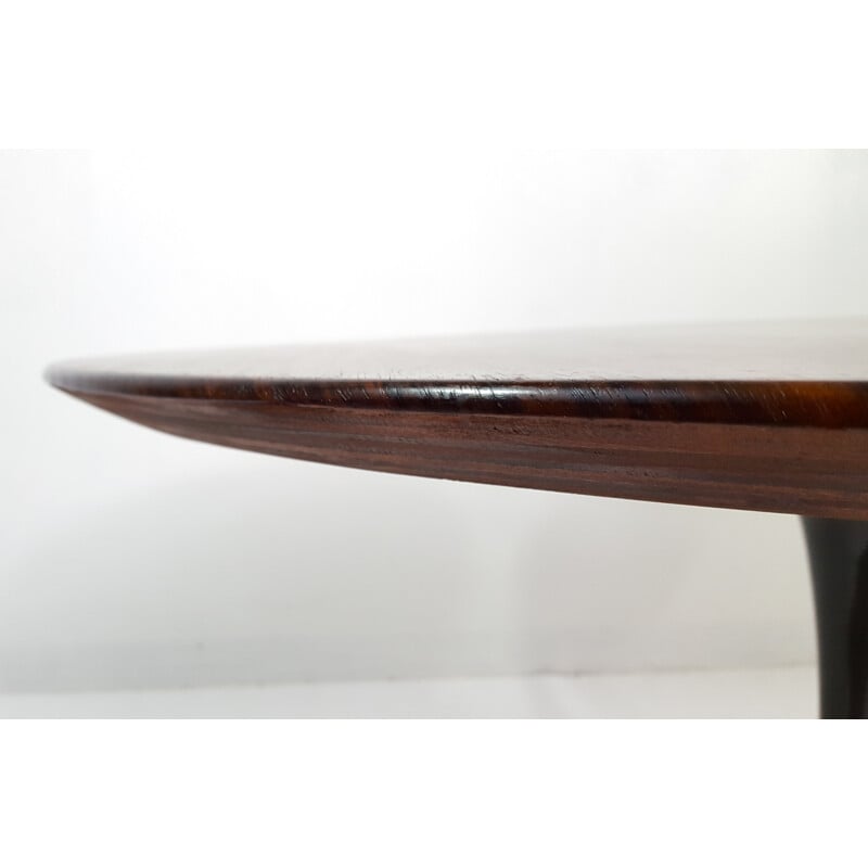 Table "Tulip"  Knoll International en palissandre 120 cm, Eero SAARINEN - 1970